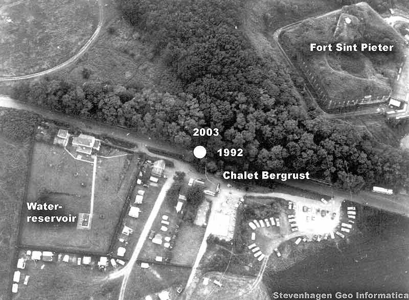 Luchtfoto Luikerweg - Chalet Bergrust