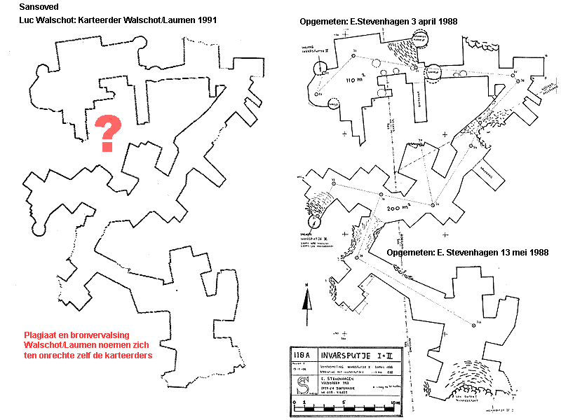 Sansoved: plagiaat en bronvervalsing door Walschot/Laumen